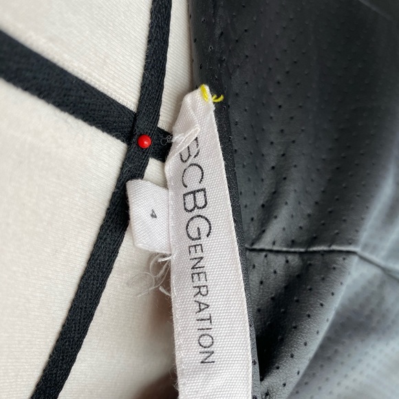 BCBGeneration Black Mesh Tennis Skirt - Picture 4 of 4